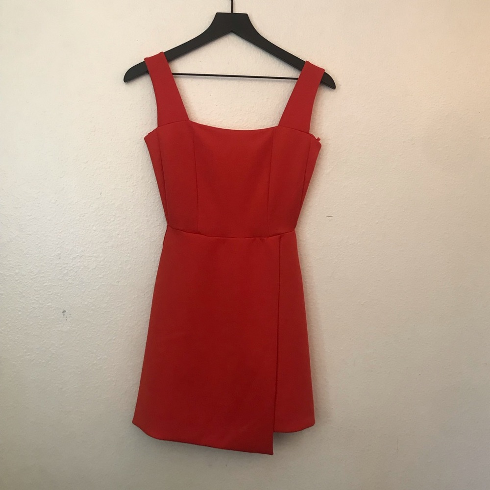 Red dress